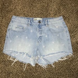 Garage jean shorts size 9